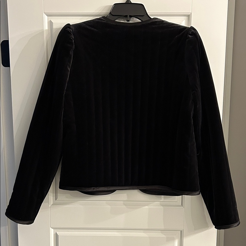 NWT Sanctuary Quilted Velvet Jacket - Picture 5 of 7